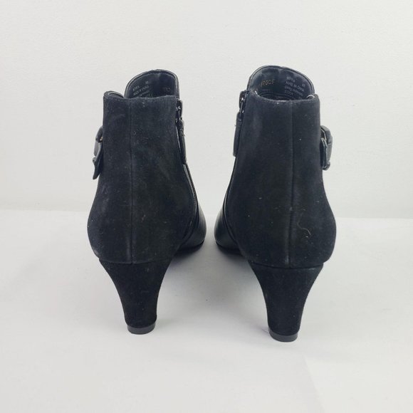 Cole Haan Grand.Os Waterproof Suede Leather Bootie - Picture 4 of 9